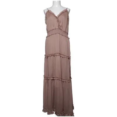 Maxikjole (Beige) fra Buch Copenhagen Elastan, Polyester