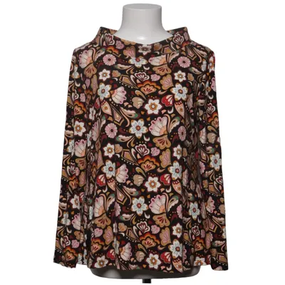 Blouse (Black, Multicolored) from Du Milde Cotton, Elastane, Viscose