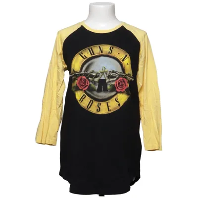 T-shirt (Svart, Gul) från Guns n' Roses Bomull