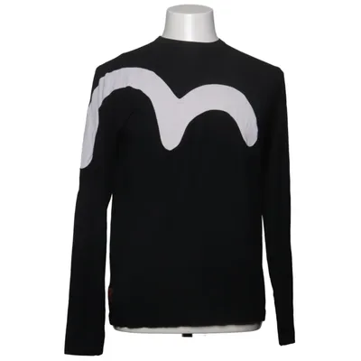 Long sleeve T-shirt (Black, Beige) from Evisu
