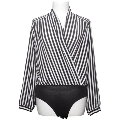 Body (Sort, Hvid) fra Mira & Co Elastan, Viscose