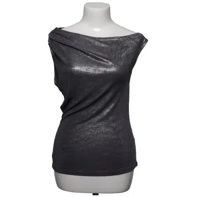 Top (Zilver) van Weekday Elastaan, Polyester
