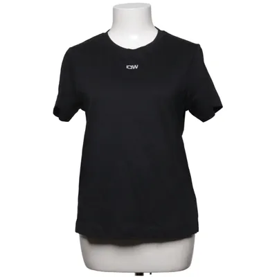 T-shirt (Sort) fra ICIW Bomuld, Viscose