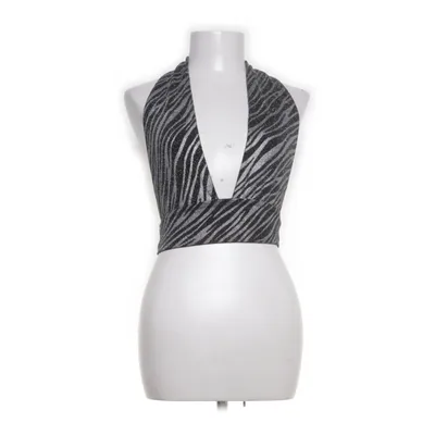 Halterneck top (Flerfarvet, Sort) fra Osit Elastan, Metallfiber, Polyamid
