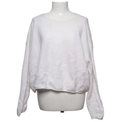 Pull-over (Blanc) de Mika Elles Acrylique, Élasthane, Mohair, Polyamide