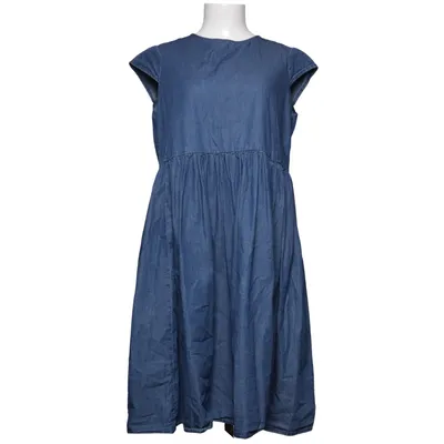 Denim jurk (Blauw) van Wendy Trendy Katoen, Elastaan