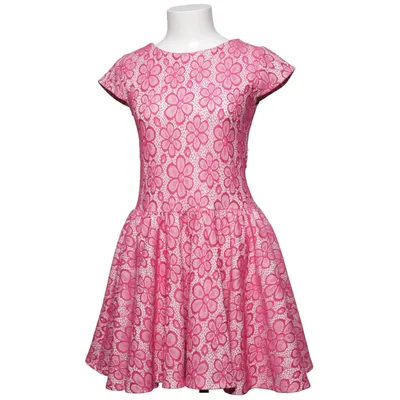 Klänning (Rosa, Vit) från Xana Collection Bomull, Polyester