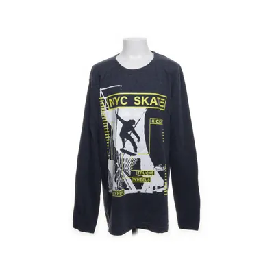 Long sleeve T-shirt (Blue) from Yigga Cotton, Polyester