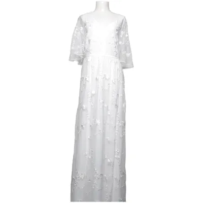 Brudklänning (Vit) från Ulla Popken Elastan, Polyester