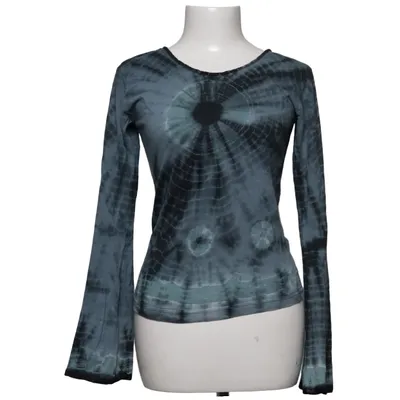 T-shirt à manches longues (Bleu, Noir) de Nomads Coton