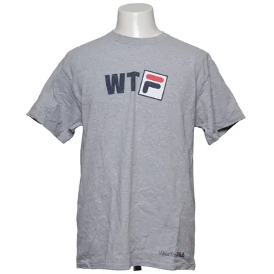T-shirt (Gris) de Fila Coton, Polyester