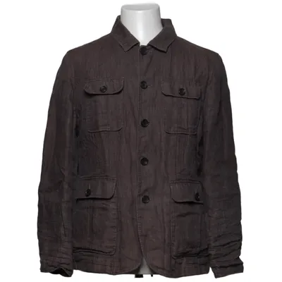 Veste safari (Marron) de Riley Coton, Lin, Polyester, Viscose