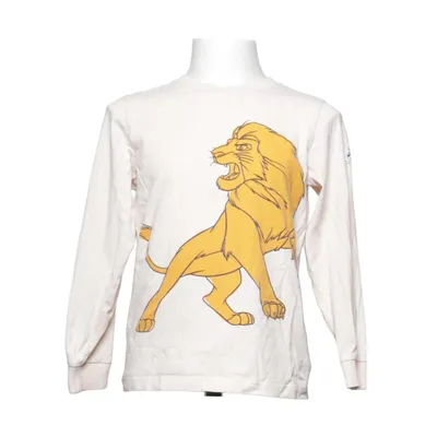 Lange mouwen shirt (Beige, Geel) van Disney x Polarn O. Pyret Elastaan, Organisch katoen