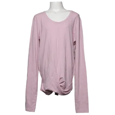T-shirt à manches longues (Rose) de Casual Girls Wear Coton, Élasthane