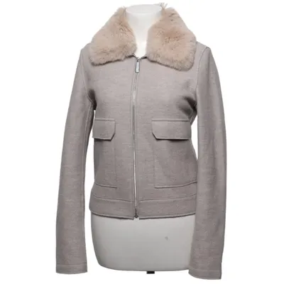 Jacket (Beige) from Oakwood Polyester, Wool