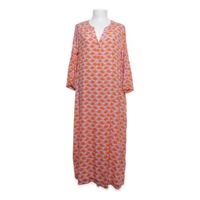 Maxi dress (Orange, Pink, Multicolored) from Herzen´s Angelegenheit Elastane, Silk