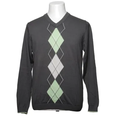 Pullover (Grå, Grøn, Hvid) fra Ashworth Bomuld