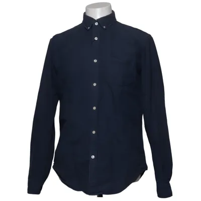 Button down shirt (Blue) from L'Homme Rouge Cotton