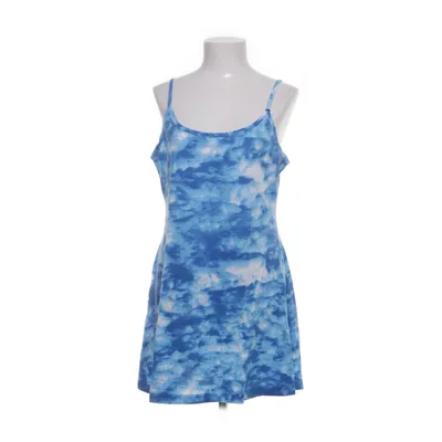 Dress (Blue, White, Multicolored) Cotton