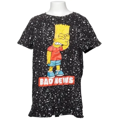T-shirt (Svart, Flerfärgad) från The Simpsons Bomull