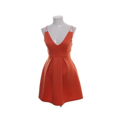 Kjole (Orange) fra ASOS Elastan, Polyester