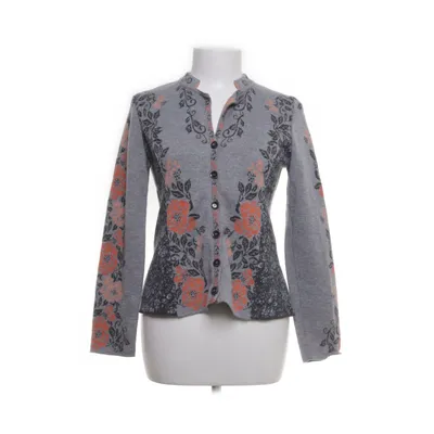 Cardigan (Grijs, Roze) van IVKO Merinowol