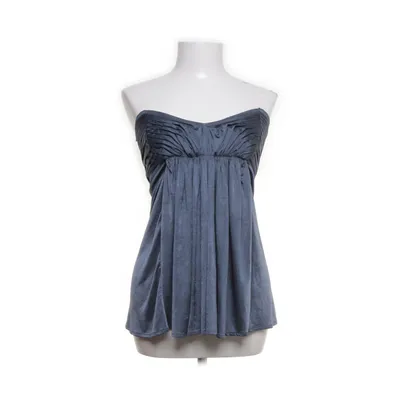 Tube top (Blue) from Topshop Polyester