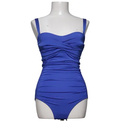 Maillot de bain une pièce (Bleu) de Ellos Élasthane, Polyamide