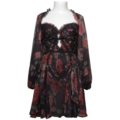 Klänning (Svart, Röd, Flerfärgad) från ASOS Design Polyester