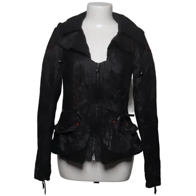 Jacket (Black) from Biba Cotton, Elastane, Polyester, Viscose
