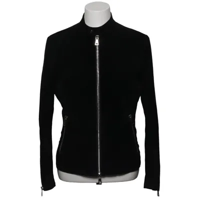 Bikerjakke (Sort) fra Frontmen Læder, Polyester