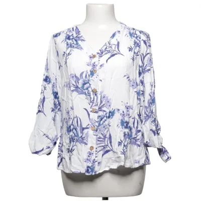 Blouse (Blanc, Bleu) de L.O.V Viscose