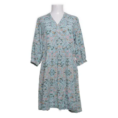 Jurk (Blauw, Meerkleurig) van QS by S.Oliver Viscose