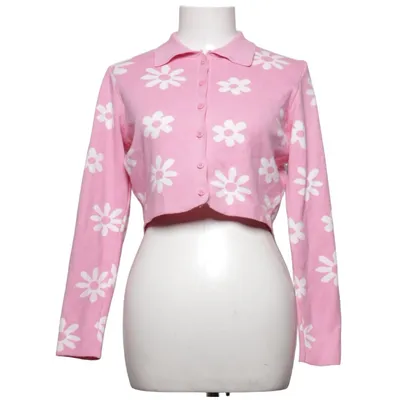 Cardigan (Pink, White) from Primark Polyester, Viscose