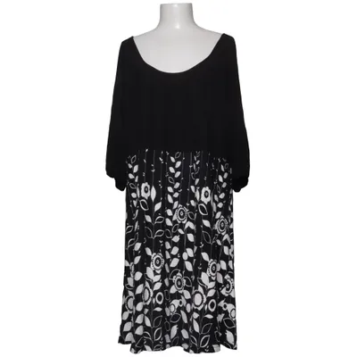 Dress (Black, White) from Generous by Lindex Elastane, Viscose