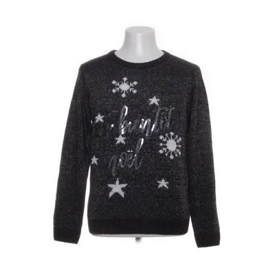Julesweater (Grå, Sølv, Hvid) fra Merry Christmas Akryl, Metallfiber, Polyester