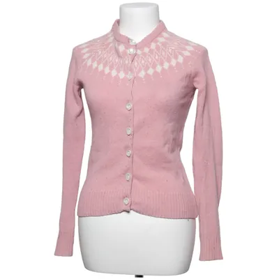 Kofta (Rosa, Vit) från Jumper Fabriken Ull