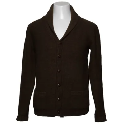 Cardigan (Bruin) van Dunderdon Polyamide, Wol