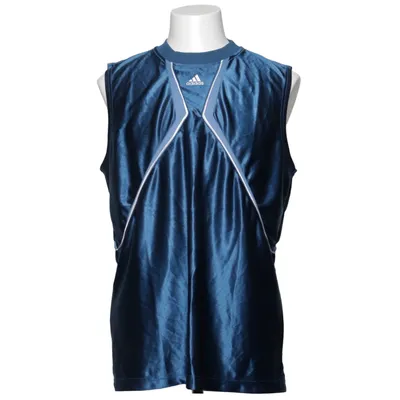 Baskettrøje (Blå) fra Adidas Polyester