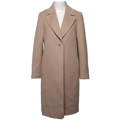Coat (Beige) from Jaeger Polyester, Wool