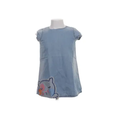 Denim dress (Blue, Multicolored) from Benetton Jeans