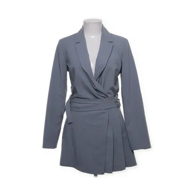 Klänning (Blå) från Zara Elastan, Polyester, Viskos