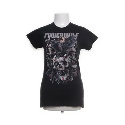 T-shirt (Zwart, Meerkleurig) van Gildan Katoen
