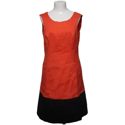 Jurk (Oranje, Zwart) van Luisa Spagnoli Acetaat, Katoen, Elastaan, Viscose