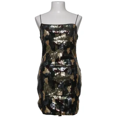 Cocktailjurk (Goud, Groen, Bruin) van Carli Bybel x Missguided Polyester