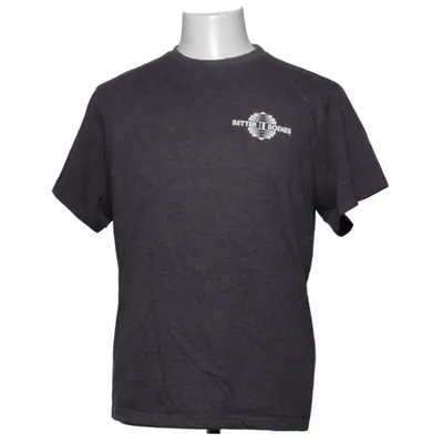 T-shirt (Gray) from Better Bodies Cotton, Polyester