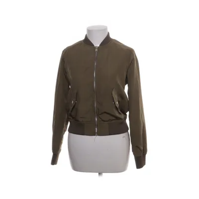 Bomber jacket (Green) from Bershka Premium Outerwear Polyester