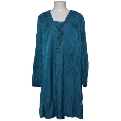 Jurk (Blauw) van Ze-Ze Polyester, Viscose