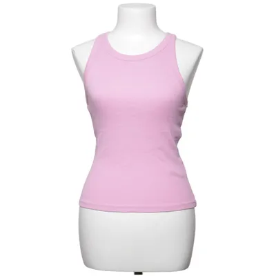 Tanktop (Roze) van Gina Tricot Katoen, Elastaan
