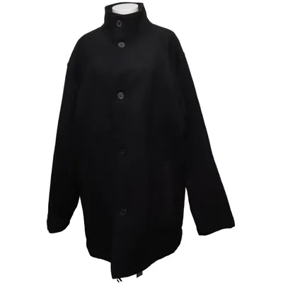 Manteau (Gris) de Black Blue Collection Polyamide, Laine